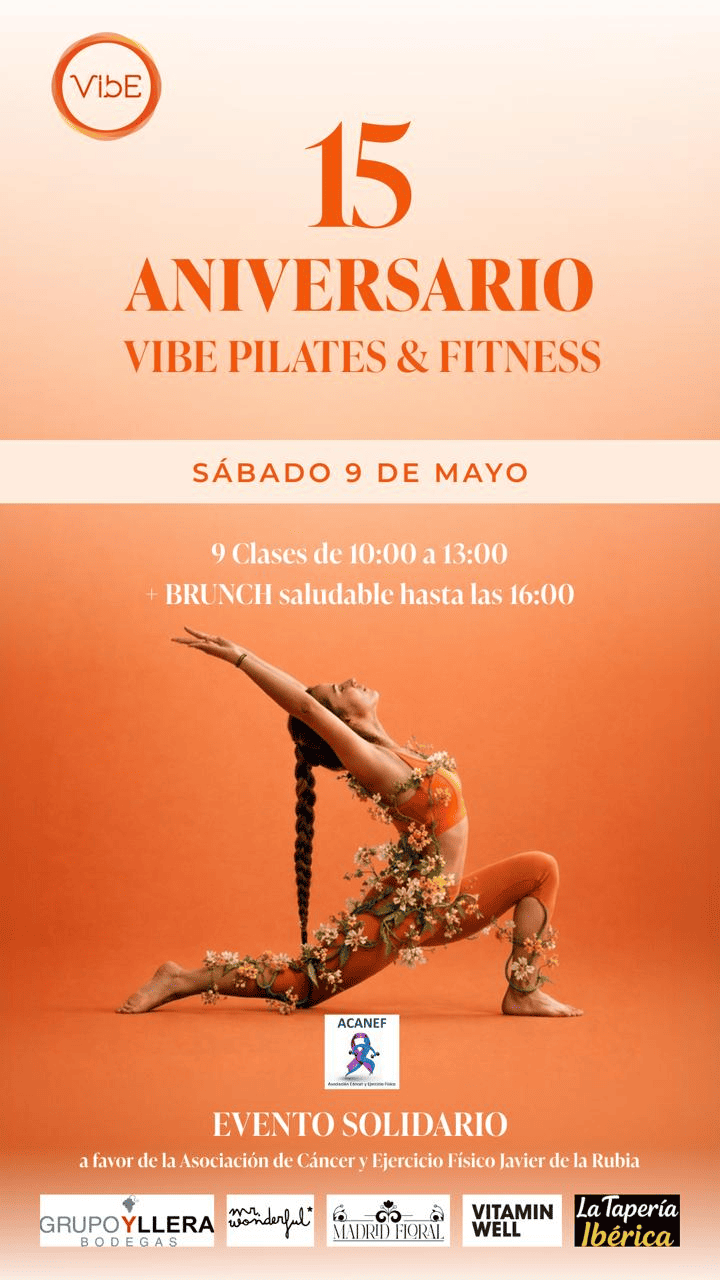15 aniversario vibe pilates